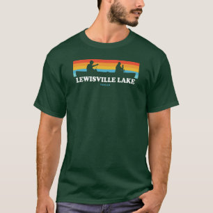 Lewisville Lake Texas Canoe T-Shirt