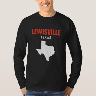 Lewisville Texas USA State America Travel Texan T-Shirt