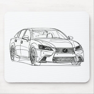 Lex GS350F Sport 2013 Mouse Pad