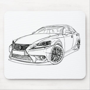 Lex IS 2014 Mouse Pad