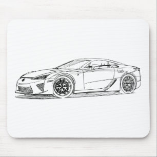 Lex LFA Mouse Pad