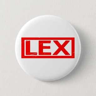 Lex Stamp 6 Cm Round Badge