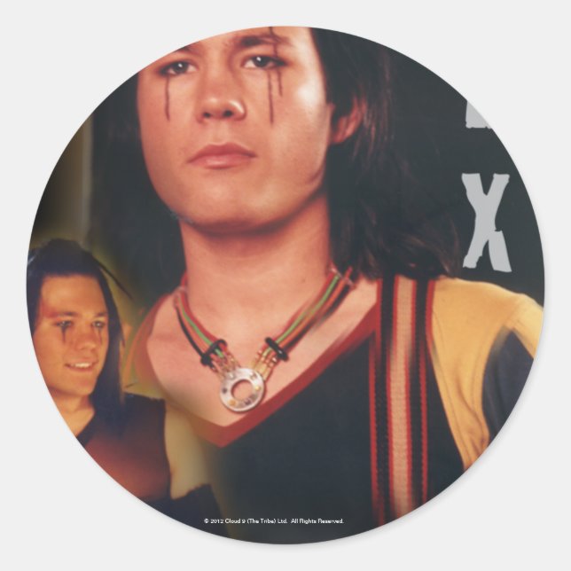 Lex The Tribe Classic Round Sticker (Front)