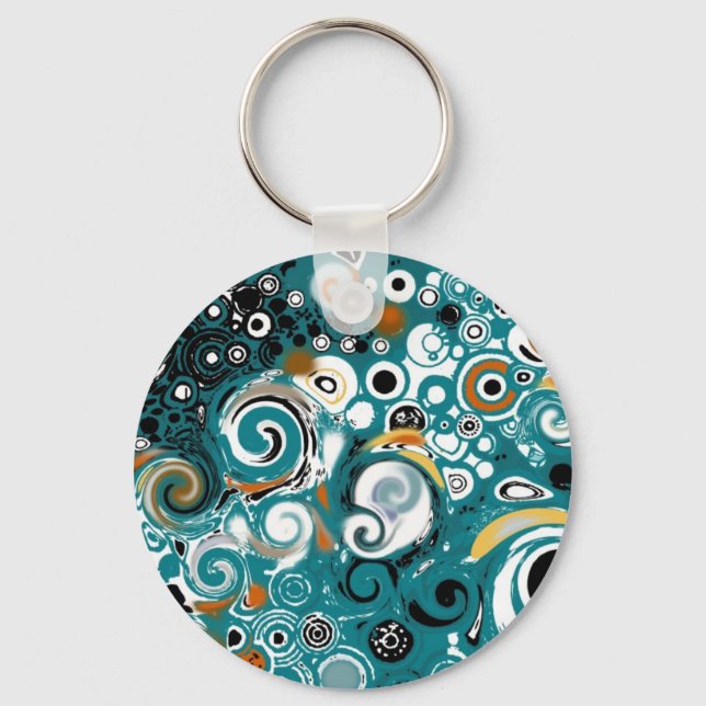 LEXA - ABSTRACT KEY RING (Front)