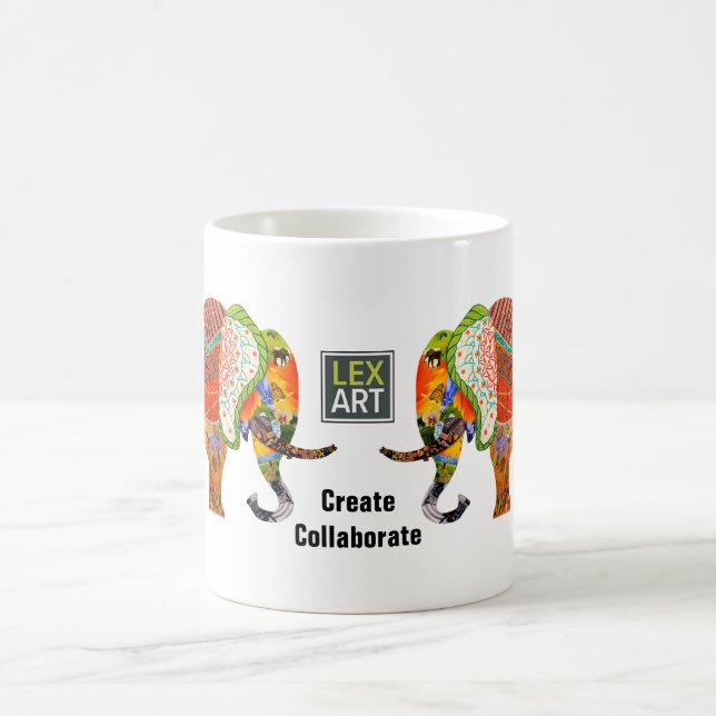 LexArt Collaborate Mug - White (Center)