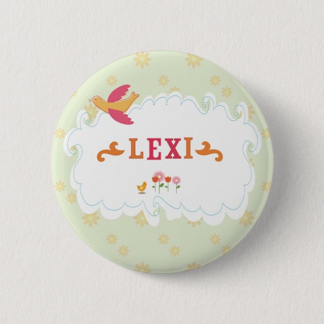 lexi3 6 cm round badge (Front)