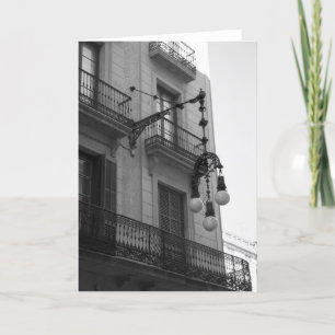 L'Exiample Greeting Card (Barcelona, Spain)