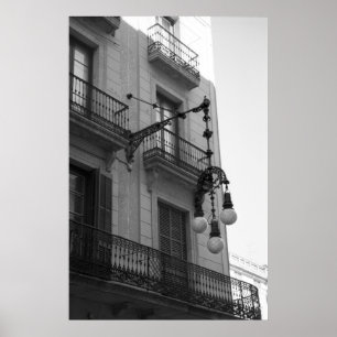 L'Exiample Poster Print (Barcelona, Spain)