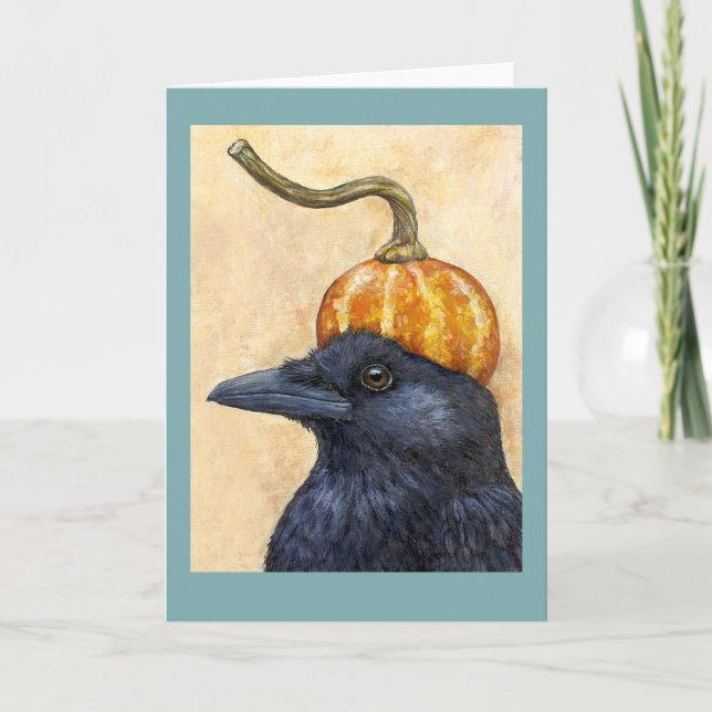 Lexie the crow card (Front)