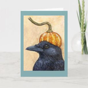 Lexie the crow card