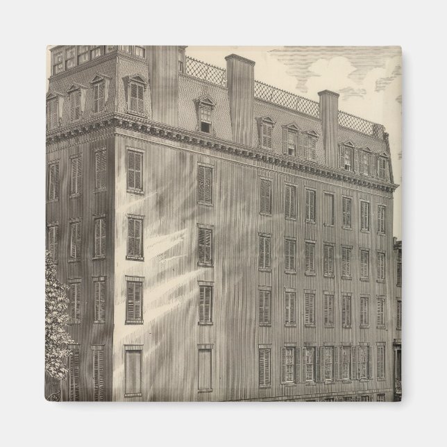 Lexington Avenue Turkish and Roman Baths Magnet (Front)