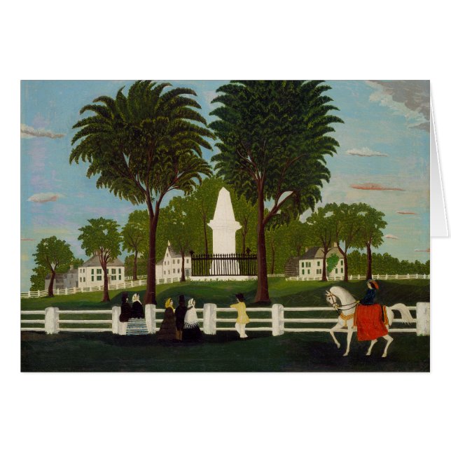 Lexington Battle Monument, c.1830 (Front Horizontal)