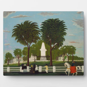 Lexington Battle Monument, c.1830 Plaque