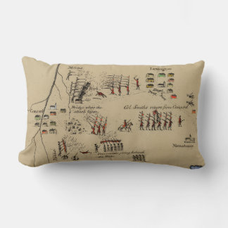 Lexington Battle Themed Cotton Pillow