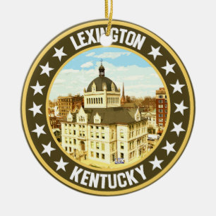 Lexington ceramic ornament