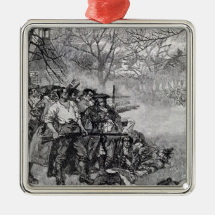 Lexington Green Metal Tree Decoration
