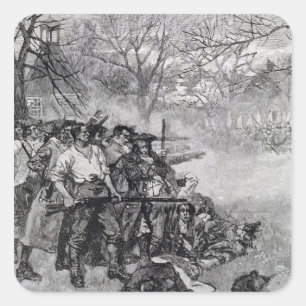 Lexington Green Square Sticker