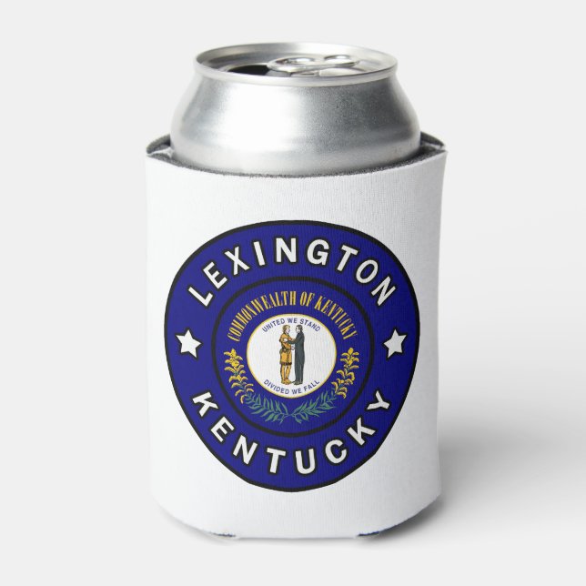 Lexington Kentucky Can Cooler (Can Front)