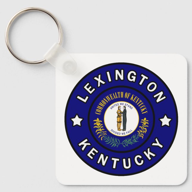 Lexington Kentucky Key Ring (Front)