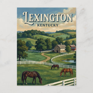Lexington Kentucky Postcard
