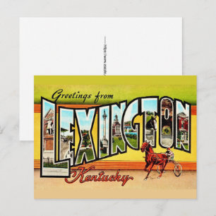 Lexington Kentucky Postcard