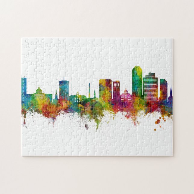 Lexington Kentucky Skyline Jigsaw Puzzle (Horizontal)