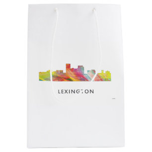 LEXINGTON KENTUCKY SKYLINE WB1 - MEDIUM GIFT BAG
