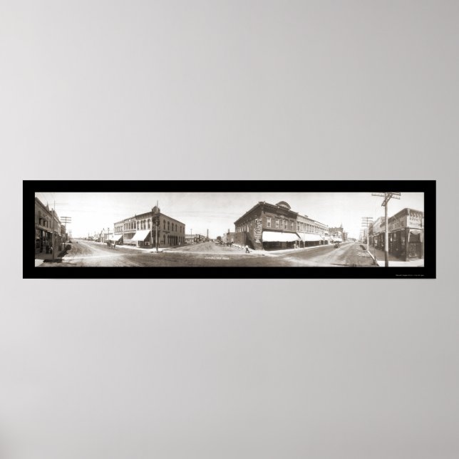 Lexington, NE Photo 1909 Poster (Front)
