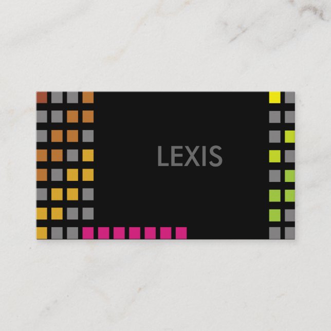 Lexis Business Cards (Front)