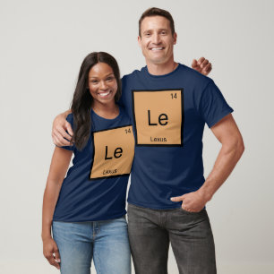 Lexus Name Chemistry Element Periodic Table T-Shirt