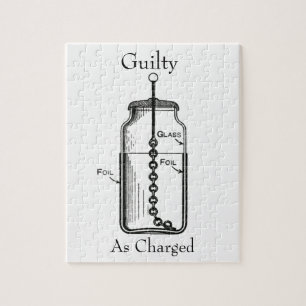 Leyden Jar Guilty as Charged Jigsaw Puzzle