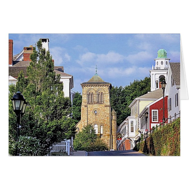 Leyden Street with a view of Town Square (Front Horizontal)