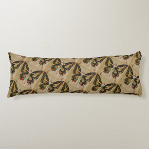 Leyendecker Butterfly Girl Vintage Art Deco Body Cushion