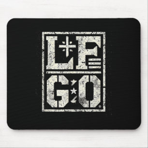 Lf Go Funny Motivational  Mouse Pad