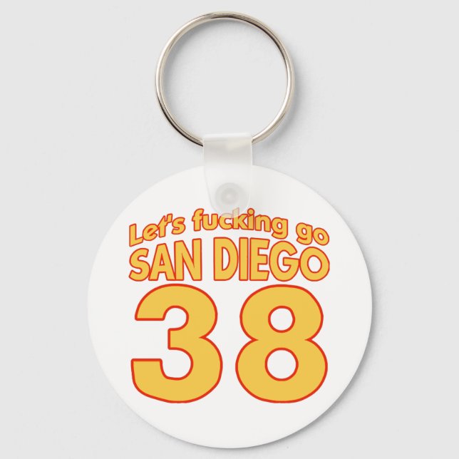 LFG San Diego  Key Ring (Front)