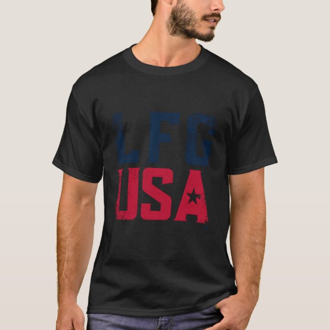 Lfg Usa - Uswnt Players Association Soccer T-Shirt (Front)