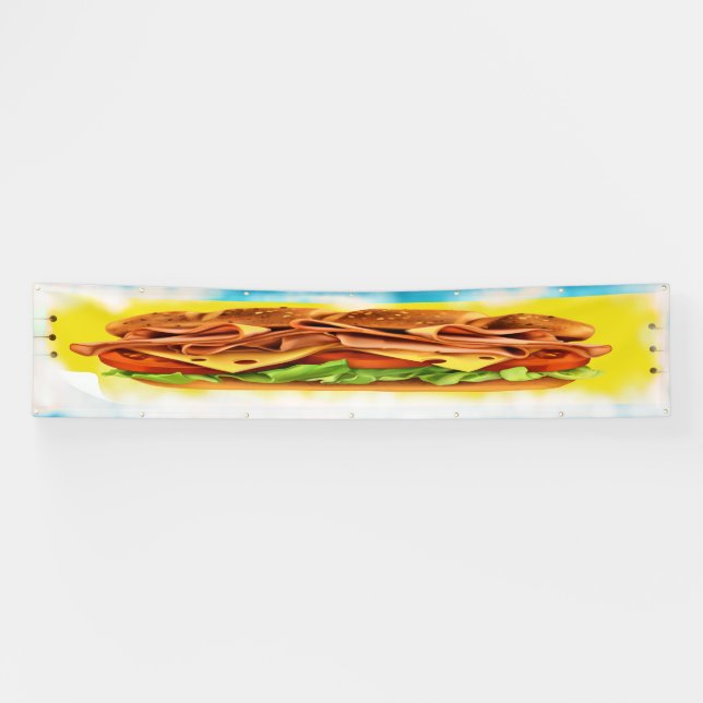 LG Banner with Sub Sandwich (Horizontal)