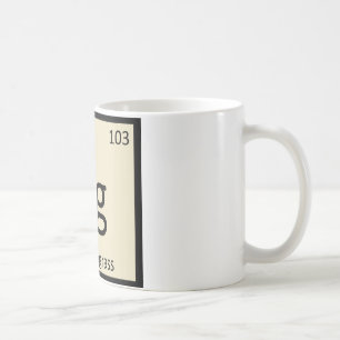 Lg - Lemongrass Chemistry Periodic Table Symbol Coffee Mug