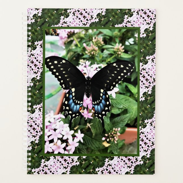Lg Planner Black Swallowtail (Front)