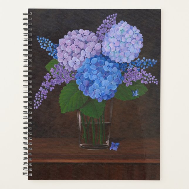 Lg Planner -  Hydrangeas/Buddleia (Front)