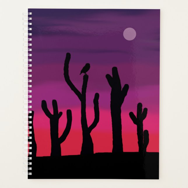 Lg Planner Saguaro Sunset (Front)