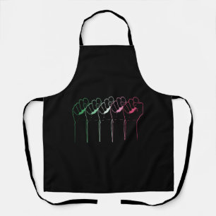 LGBT Abrosexual Fist LGBTQ Gift Abrosexual Apron
