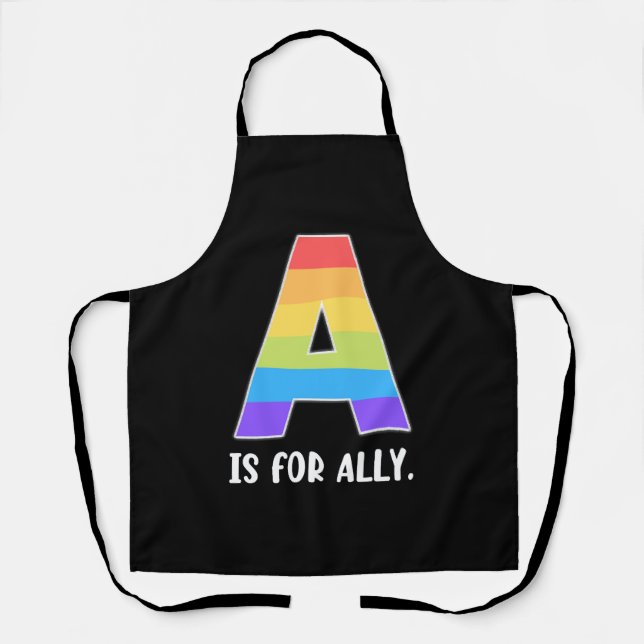 LGBT Ally Apron (Front)