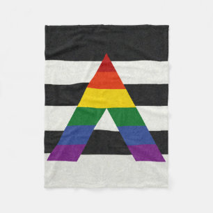 LGBT Ally Flag Fleece Blanket