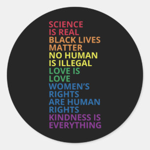 Lgbt Ally Shirt Classic Round Sticker