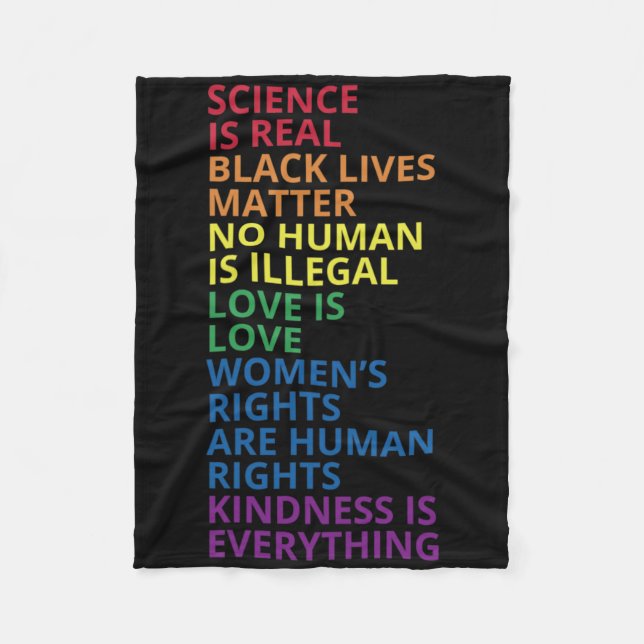 Lgbt Ally Shirt  Fleece Blanket (Front)