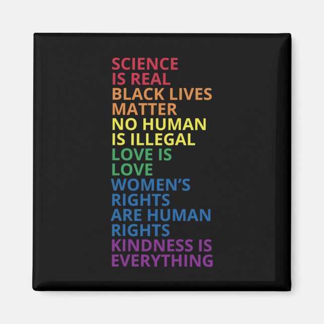 Lgbt Ally Shirt  Magnet (Front)