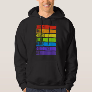 Lgbt Ally Tequila Straight Friends Go Either Way 1 Hoodie