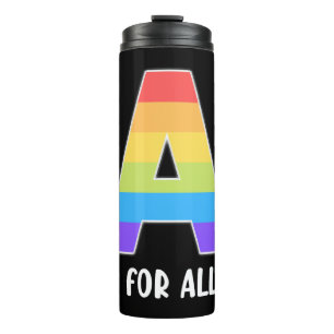 LGBT Ally Thermal Tumbler