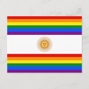 LGBT Argentina Postcard